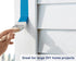 Zibra All Application Paint Brush - Pro Grade Chisel for Walls, Flat Surfaces, and Trim, White, 2 in