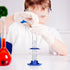 Thick Glass Graduated Cylinder Measuring Liquid Lab Cylinders with Anti-falling Plastic Base