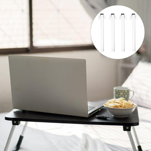 28cm GANAZONO Folding Table Legs High Bed Table Legs for Laptop Easy Install Standing Desk