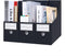 Magazine File Holder (6 Pack) – Cardboard Document Organizer for School, Office, Home Magazine Storage
