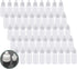AHIER 50PCS 15ML Plastic Eye Dropper Bottles - Squeezable with Childproof Cap
