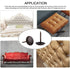 200 Pcs Upholstery Tacks Nails, Antique Brass Daisy Furniture Nails for Sofa, Crafts, 7/16" Head Diameter