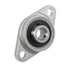 uxcell 4pcs KFL08 8mm Zinc Alloy Self Aligning Pillow Block Flange Bearing, Pack of 4