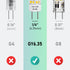 GY6.35 Bulb, 4W(50W 12V-24V 3000K, 500 T4 GY6.35 Bulbs Non-Dimmable, Pack 5 Maelsrlg LED Equivalent), AC/DC, Warm White