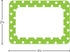 Teacher Created Resources Lime Polka Dots Name Tags No. 2 (5174)