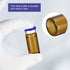 PATIKIL 100pcs 5ml Glass Vials, Small Empty Sample Bottles with Caps, Rubber Stopper, Clear for Lab Injection
