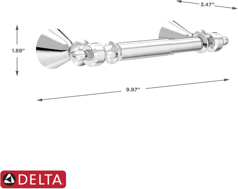 Delta VES50-PC Vessona Wall Mount Toilet Paper Holder Bath Hardware Accessory in Polished Chrome