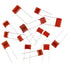 BOJACK 15 Values 150 Pcs Metallized Polypropylene Film DC Capacitor, 400V/0.01uF ~ 0.56uF, 630V/0.001uF ~ 0.068uF