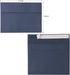 Blue Envelopes, 50 Pack, 5 x 7 Inch A7 Card Envelopes, Navy Blue 120gsm Paper for Invitations, Wedding, Birthday