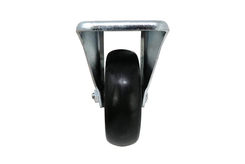 Shepherd Hardware 9786 400 Series 4-Inch Rigid Plate Caster Wheel, 275-lb Load Capacity