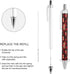 Generic 4 Russian Nesting Doll with Flowers Ballpoint Pens Retractable Cute Ball Point Pen Smooth Writing Work Pen PCS