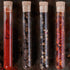 iplusmile 15pcs 25ml Clear Borosilicate Glass Test Tubes with Cork Stoppers for Scientific Experiments, Party