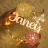 NICEDREAM Custom Name Flower Wreath LED Night Light