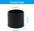 Dijedev 32Pcs 1/2 Inch (12mm) Round Black Rubber Furniture Leg Caps, Table Chair Leg Tips Caps, Floor Protectors
