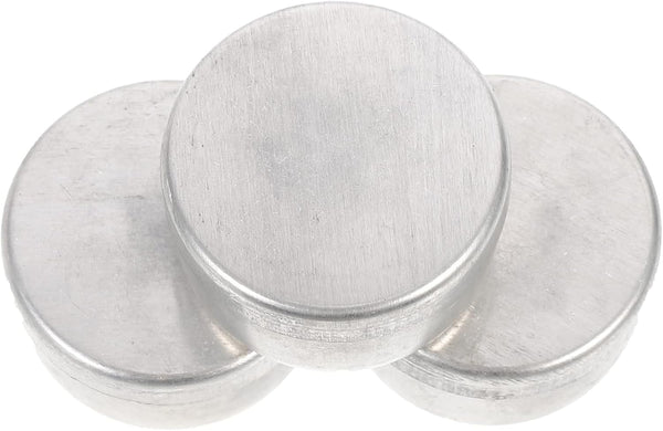 iplusmile 3Pcs Aluminum Weighing Can, Smooth Wall Weighing Dish for Laboratory