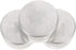 iplusmile 3Pcs Aluminum Weighing Can, Smooth Wall Weighing Dish for Laboratory