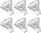 6 Pack LE GU10 LED Light Bulbs, Non-Dimmable, 5000K Daylight White, 4W Replacement for Recessed Lighting
