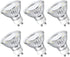6 Pack LE GU10 LED Light Bulbs, Non-Dimmable, 5000K Daylight White, 4W Replacement for Recessed Lighting