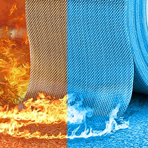 BOMEI PACK Teflon PTFE Glass Cloth Tape, 2-inch x 33 Feet, High Temperature PTFE Tape for Vacuum Sealers