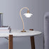 Curved Metal Lamp Rod - Ideal for DIY Lighting Projects