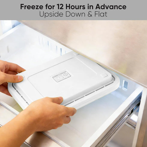 LzzzFZCF 2 Pack Set 304 4 2 Frozen (2PCS Rolled Ice Cream Maker - DIY Instant Cold Plate for Homemade Ice Cream Rolls