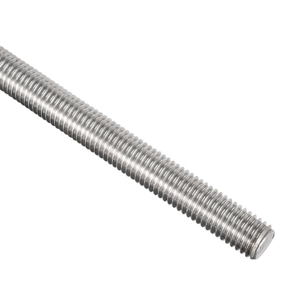 uxcell M12 x 250mm Fully Threaded Rod - 304 Stainless Steel, Right Hand Threads