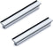5-Inch Polished Chrome Square Cabinet Handle, Chrome Drawer Knob Dresser Handle, 2-Pack