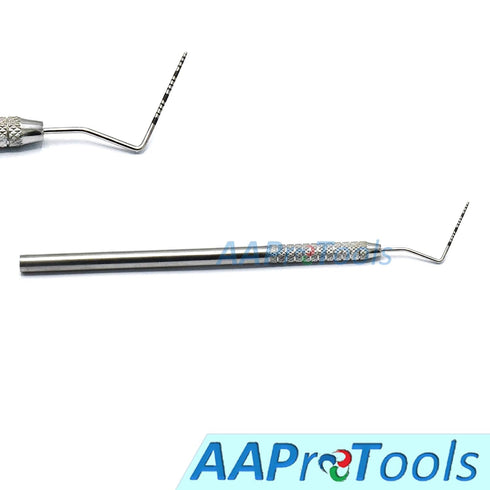 AAProTools 15 Dental Probe UNC Color Coded Marking Periodontal Diagnostic Instruments