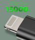 USB C Female to Lightning Male Charge Adapter, 3 Pack Type C Charger Cable Converter for Apple iPhone 14/13/12/11 Pro