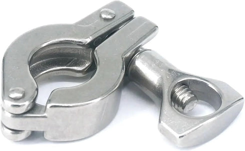 HKRVPXD 1/2" 1.5" 2"-8.5"Ferrule 25.4-233mm 304 Clover(106mm (3.5 Tri Clamp O/D Stainless Steel Casting Fitting Dairy