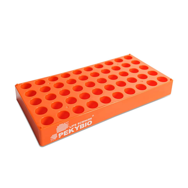 Vial Racks for 4ml Vials, 50 Holes Sample Bottles Rack, F16mm, Pack of 1 Pcs