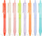 WRITECH Retractable Gel Ink Pens, Fine Point 0.7mm, Assorted Color Soft Grip, 8ct Extra Smooth Writing Set