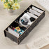 Jadpes Wooden Business Card Case, Innovative Storage Box Holder Pocket for Office Desk Organizer (#02)