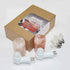2 Pack, 360 4 Bulbs pursalt Himalayan Salt Lamp Plug in Night Light Degree Adjustable Wall Plug & Extra Replacement