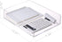 Clear Acrylic Letter Tray, Stackable Desk File Organizer for School Teacher Office Supplies - 2 Pack