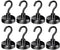 Strong Magnetic Hooks Heavy Duty 100 LB for Cruise Cabins, Refrigerator, BBQ Grill Tools with Neodymium Magnets