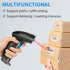 UNIDEEPLY 2.4G 1D Laser Wireless Bar Code Scanners Readers for Computers PC Laptop, Barcode Handheld, Hand Scanning