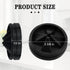 Garbage Disposal Splash Guard, 1-Pack Upgraded for InSinkErator Evolution Series QCB-AM Sink Baffle Drain Cover, Removable Quiet Collar Drain Plugs, Garbage Disposer Accessories 3 3/8" (Black 1 pcs)