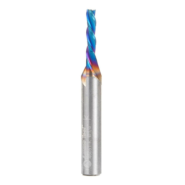 Amana Tool Spektra Extreme Tool Life Solid Carbide CNC Down-Cut Spiral Plunge Router Bit, 46051-K, 1/8 Dia