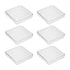 Othmro Rectangular Plastic Petri Dish 100mmx17mm, 10pcs Pipettes for Culturing Cells and Scientific Use