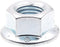 Prime-Line 9095244 Flange Nuts - Class 8 Metric, M10-1.25, Zinc Plated Steel (10 Pack)