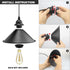 LYOOWNG Plug in Pendant Light, Industrial Hanging Light with Plugin Cord On/Off Switch, Farmhouse Pendant Lights