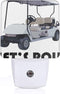 Loklneyk Let's Roll Golf Cart Night Light Plug Into Wall,Nightlights with Light Sensor