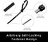 250PCS 4 Inch Cable Zip Ties, Multi-Purpose Nylon Zip Ties, Self Locking Cable Ties,Self-Locking Wire Ties used