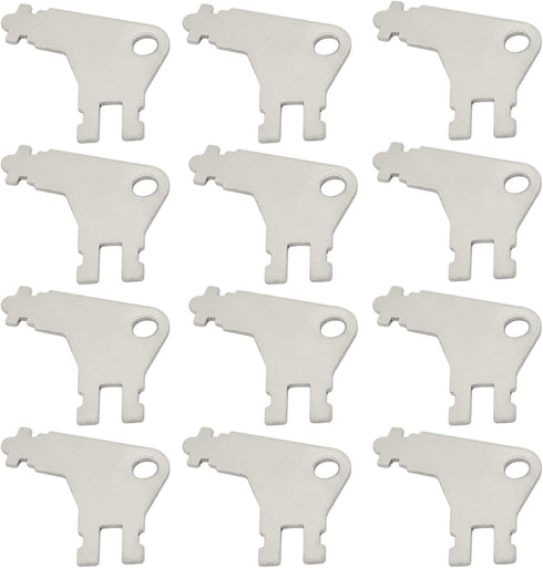 Seimneire 12 Pack Universal Dispenser Key Set, Georgia Pacific Style Key Set for