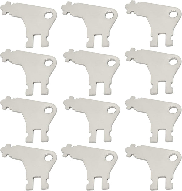 Seimneire 12 Pack Universal Dispenser Key Set, Georgia Pacific Style Key Set for