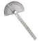 Stainless Steel Protractor | 180 Degrees Angle Ruler Finder, 140mm Durable Metal Measuring Tool