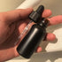 1 oz (Pack 6) Black Coated Glass Bottle with Glass Eye Dropper, Capacity,UV Safe Bottles for Essential Oils