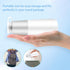 Portable Bidet - LLest Electric Rechargeable Mini Handheld Travel Bidet Sprayer with Travel Bag and USB Cable