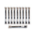 Cyalume White Emergency Glow Sticks - Premium 6” SnapLight, 8 Hour Duration, Bulk Pack of 10
